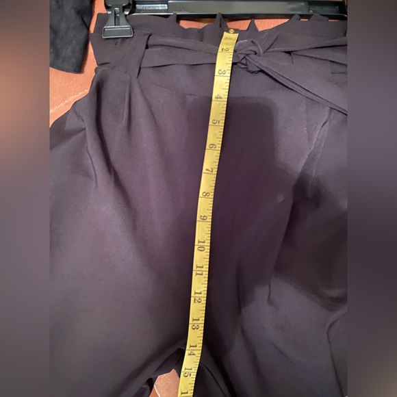 GRACE KARIN Black High Waisted Ankle Bow Pants - Picture 16 of 16